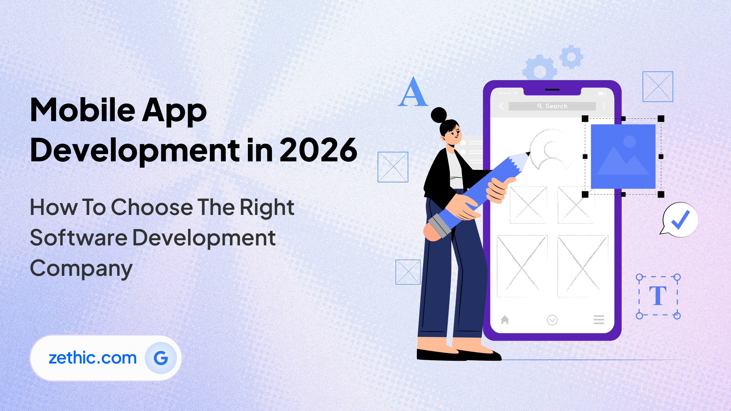 Guide to selecting a software development company for app development in 2026.