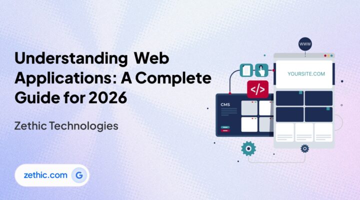 what is a web application development | Zethic